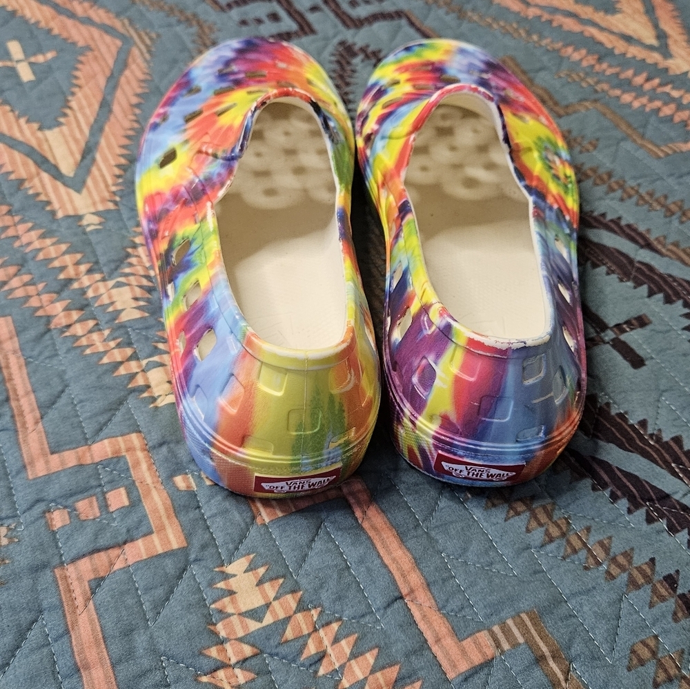 Vans Tie Dye rubber slip‎ ons - Picture 2 of 6
